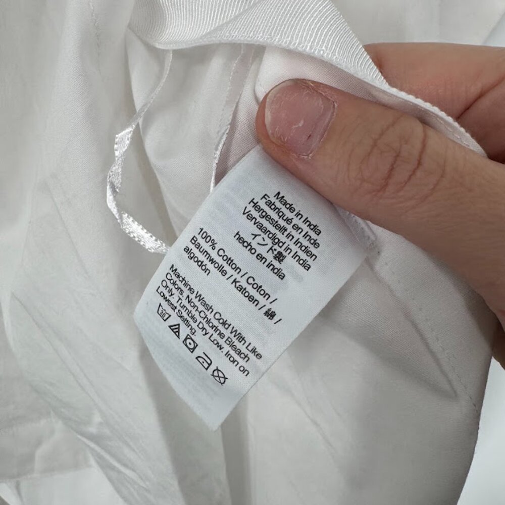J.Crew White Cotton Poplin Boatneck Ciel Top Size XS NWT - Picture 7 of 11
